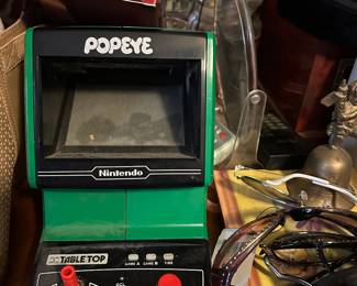 Vintage Nintendo Popeye game 