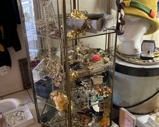 Vintage signed costume jewelry 