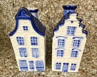 Delft Blue Handpainted Ceramic House Collection by D.A.I.C. third image