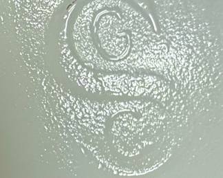 Imperial Glass Windmill Pattern Milk Glass Bowl third image