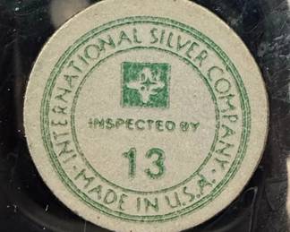 International Silver Company Piece Silver Plated Coffee or Tea Set with Tray second image