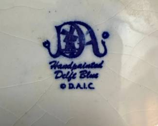 Delft Blue Handpainted Ceramic House Collection by D.A.I.C. second image