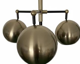 MidCentury Modern Light Ball Floor Lamp second image