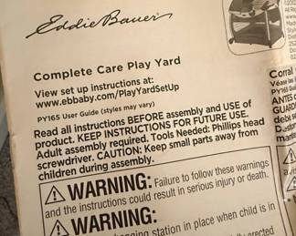 Eddie Bauer Complete Care Play Yard second image