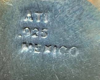 Sterling Silver Mother of Pearl Pendant Necklace second image