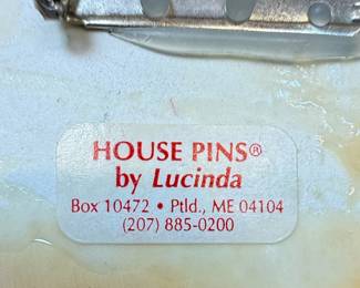House Pins by Lucinda Brooch second image