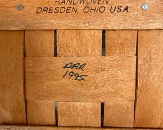 Longaberger Basket DAR Collectors Edition second image