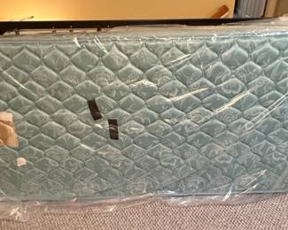 Vintage Wooden Daybed with Headboard and Footboard third image