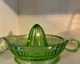 Uranium glass