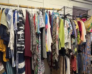 Blouses, skirts, shorts