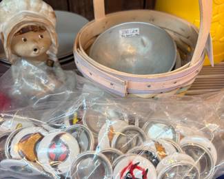 VIntage DC comic pins