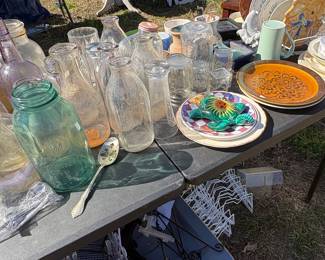 Milk bottles & Brown Bottles