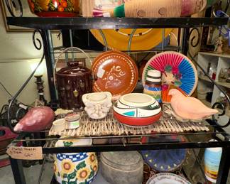 Woven Bowl, Mexico Baskets, Mexican Pottery, Cookie Jars, Plates