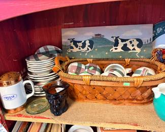 Cow Picture , Cheese Shaker