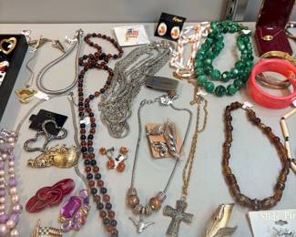 Vintage Jewelry, Necklaces, Pins, Bracelets