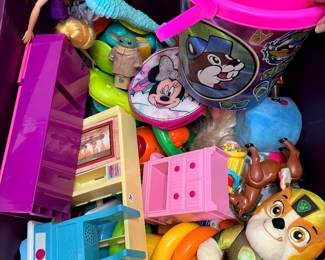 nice selection of toys