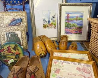 Paris signed watercolors Framed, Cat Pictures