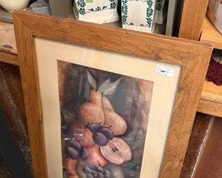 Fruit framed Picture