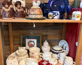 Bittersweet Pottery, Pinecone Dishes, Soup Tureen