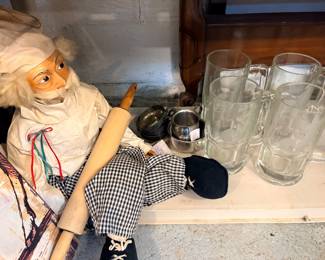 Chef Doll, Large Mugs