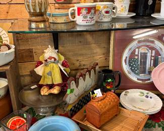 Cake Stand, Enamelware