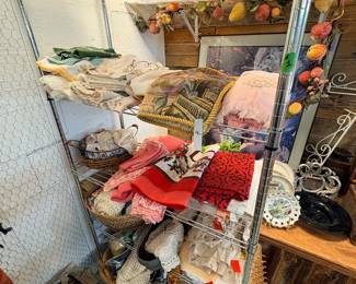 Tablecloth’s, Doilies, Fabric