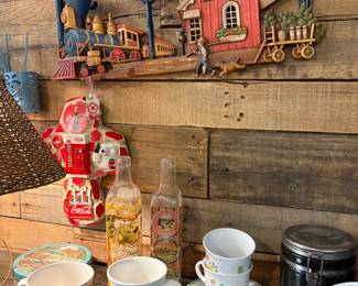 Train Station Wall Plaque