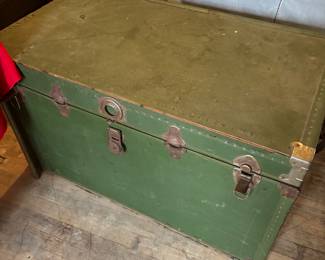 Several different trunks 