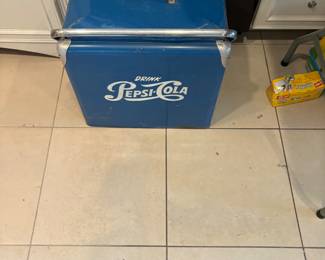 Vintage Pepsi cooler