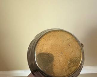 Vintage Hand Hammered Brass Pitcher second image