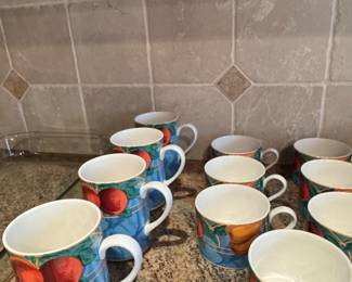 Victoria  Beale Forbidden Fruit Collection Mugs