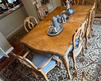 Century Furniture Destinations Dining Table with Chairs fourth image