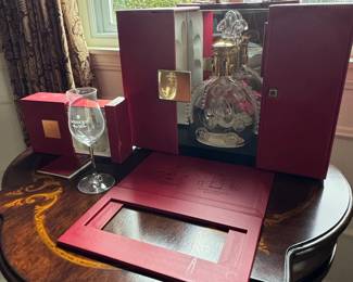 Louis XIII Cognac The Kings Feast Decanter Set  Empty