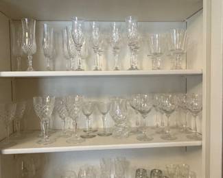Waterford Crystal Assorted Stemware and Barware