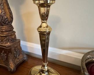Brass Taper Candlestick Holder