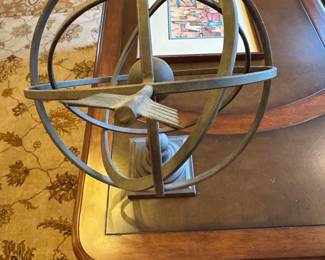 Large Metal Armillary Sphere second image