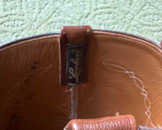 Lucchese Lizard Skin Cowboy Boots second image