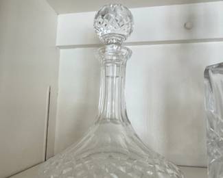 Waterford Lismore Ships Decanter