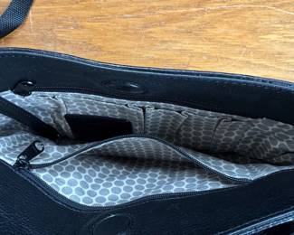 Black Leather Brighton Pretty Tough Shoulder Bag with Stud Embellishments second image