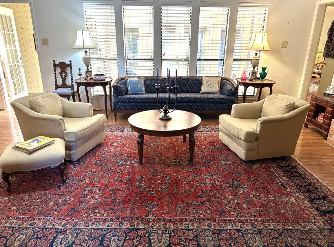 Sarouk rug 1920’s to 1940’s REDUCED SATURDAY