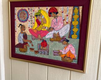 1970's Meera Sharma painting