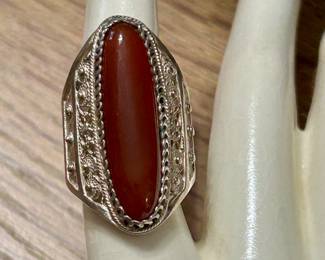 Carnelian ring