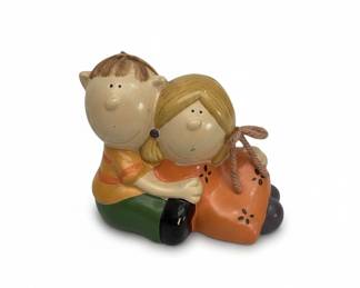 Cabbage Patch Kids Ceramic Couple Figurine