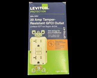 Leviton GFTR2-KT Tamper-Resistant GFCI Outlet