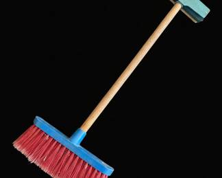 Multi-Surface Push Broom with Squeegee