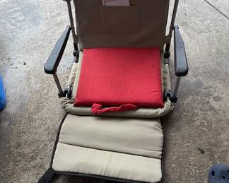 Portable Stadium Seat with Padded Cushion and Adjustable Strap