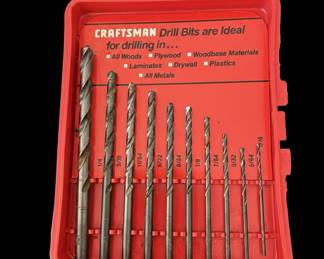 Craftsman 10-Piece Drill Bit Set