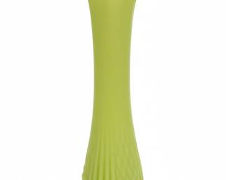 Vintage Fenton Glass "Lily of the Valley" Vase in Seafoam Green