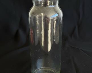 Clear Glass Apothecary Jar