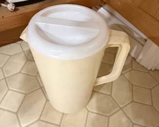 Vintage Tupperware Pitcher with Lid